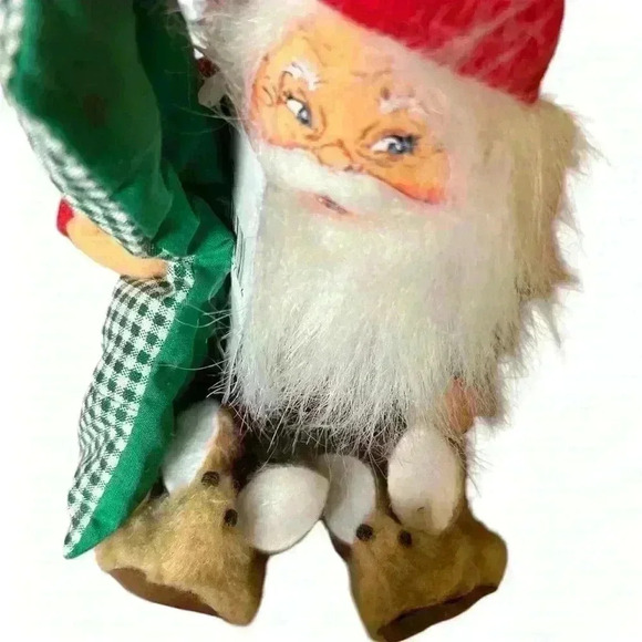 Annalee Santa Claus in Long Johns and mouse slippers 9” NWT - Picture 2 of 8